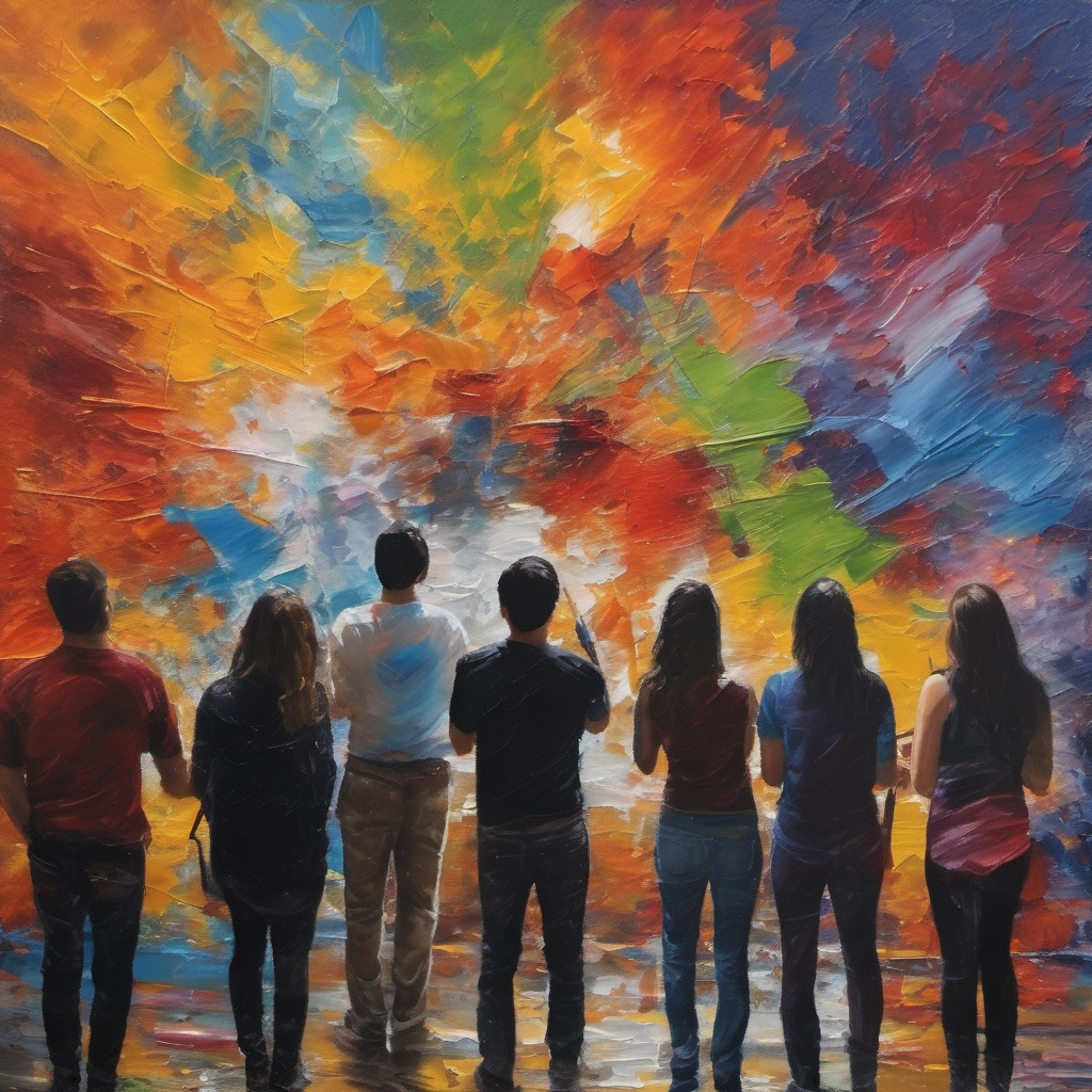 FIRMEN MALEN - Teambuilding durch Kunst